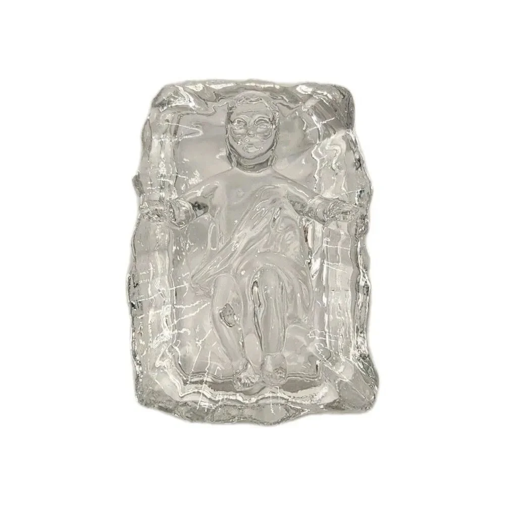 Cristal D'Arques 5 Piece Nativity Scene Set 24% Lead Crystal France Chirstmas